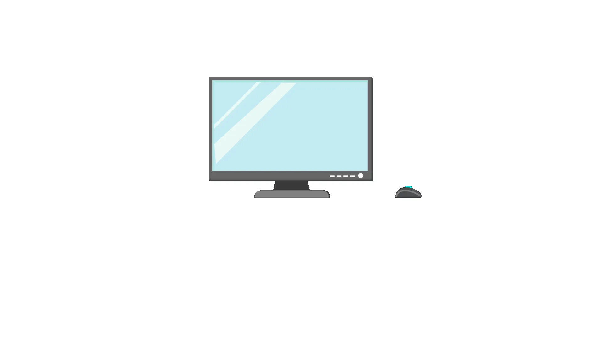 Download Free Animated Modern Computer Monitor And Mouse Video | Pixominia
